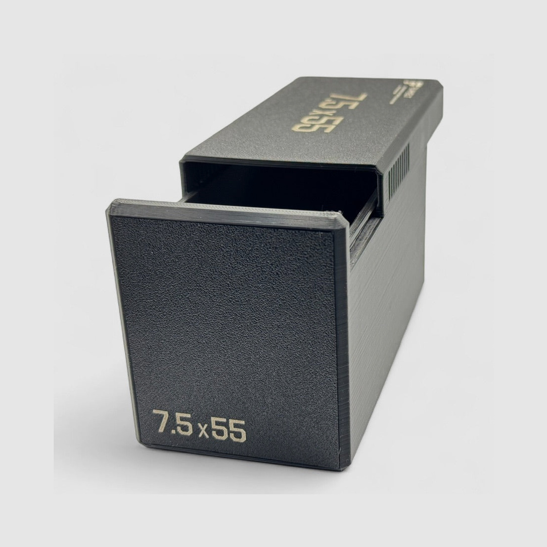 Filamelt Munitionsbox / 7.5x55 / ‘Schiebedeckel’ / Patronenbox, Ammo Box