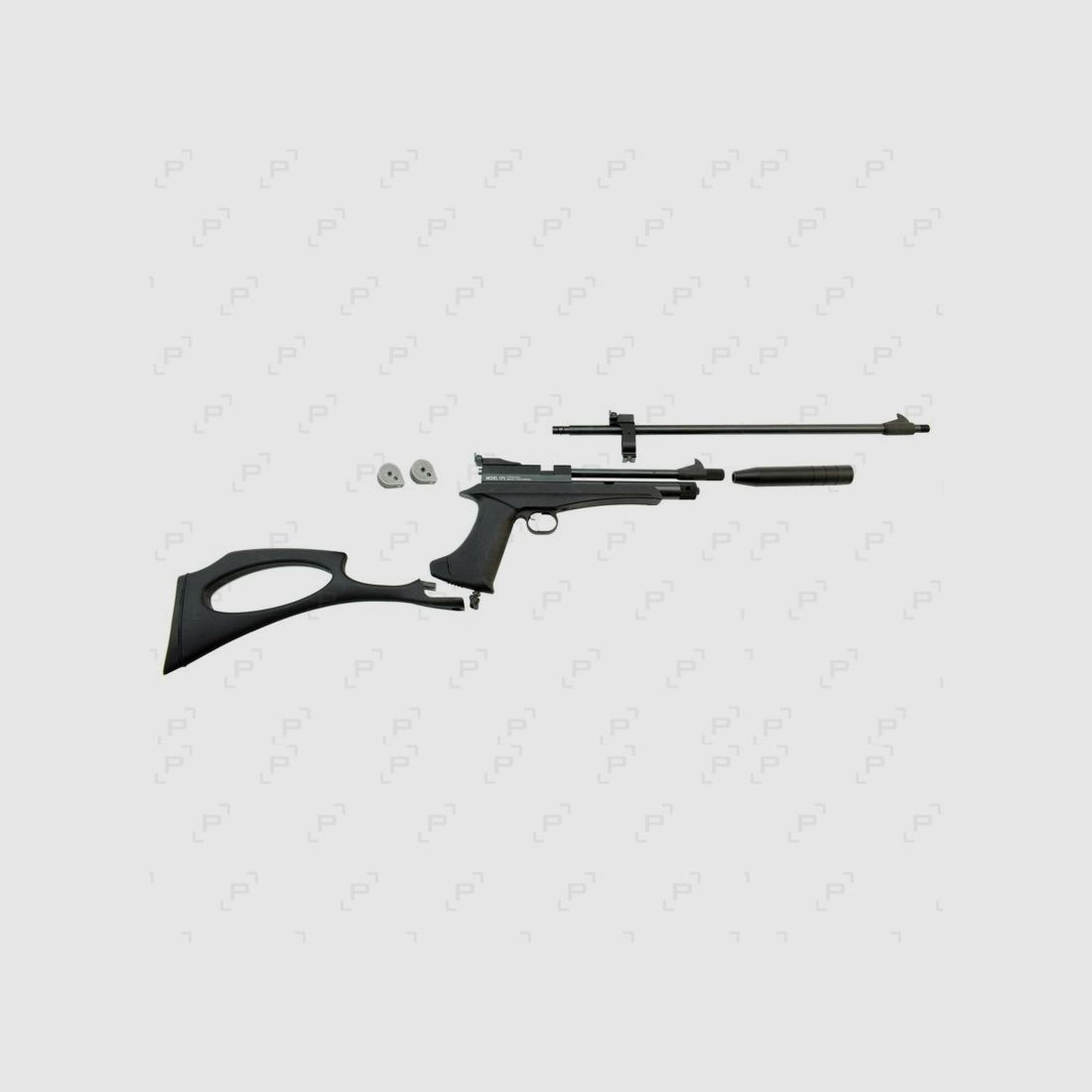 PACK pistola e carabina black CO2 ARTEMIS CP2 calibro 4,50 mm, immagine 2 di 5