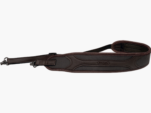 Walther RS3 Sangle de Fusil Anthracite / Cuir incl. Déclenchement Rapide