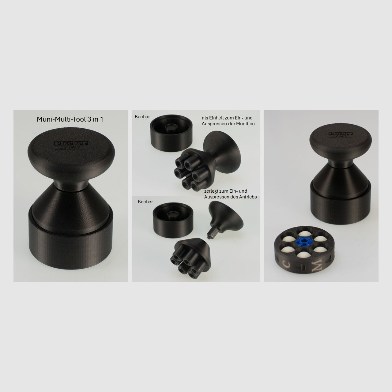 Muni-Multi-Tool 3 in 1 | HDR50 / TR50 | Function: load / unload / change drive