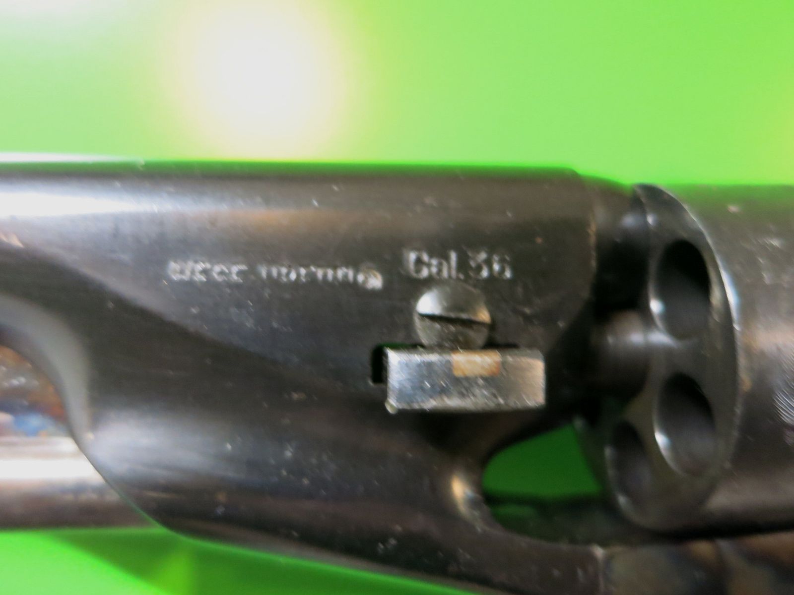 Perkussions-Revolver, Uberti Westerner's Arms Comp. Navy 1861, .36BP      #32-, Bild 12 von 15