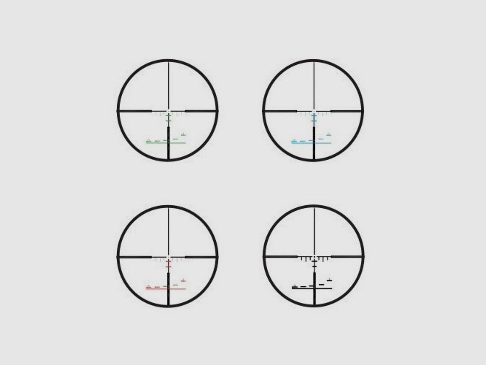 Sun Optics USA Tactical 3x32 Mil-RF 4-farbig