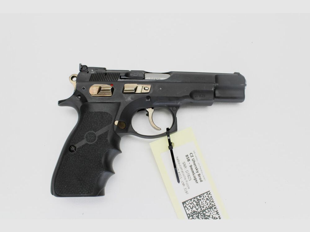 CZ 85B Pistol Cal 9 Para incl 2 Magazines and Kadet Conversion Kit .22lr with 9mmLuger .22lr, image 3 of 6