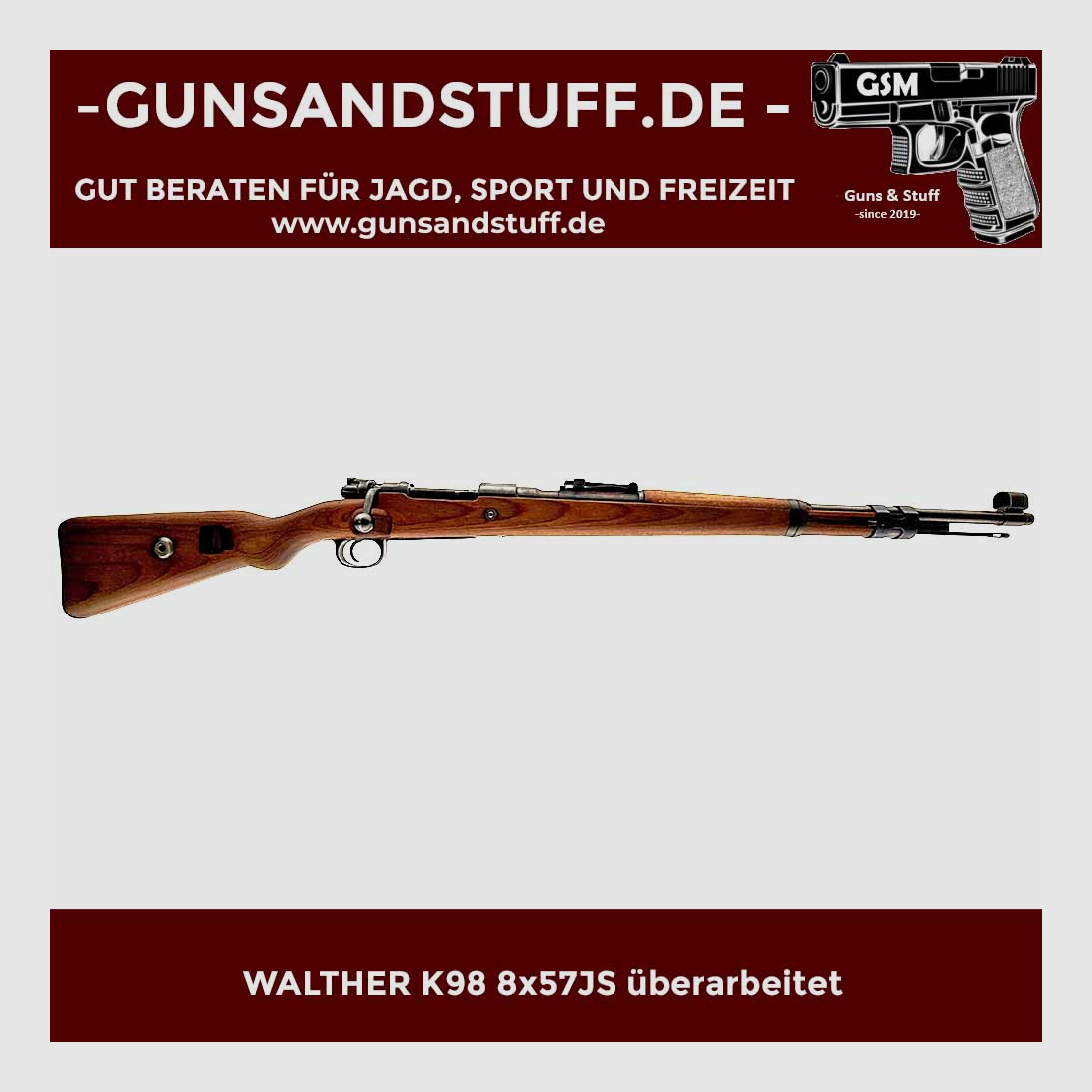 WALTHER K98 8x57JS reacondicionado