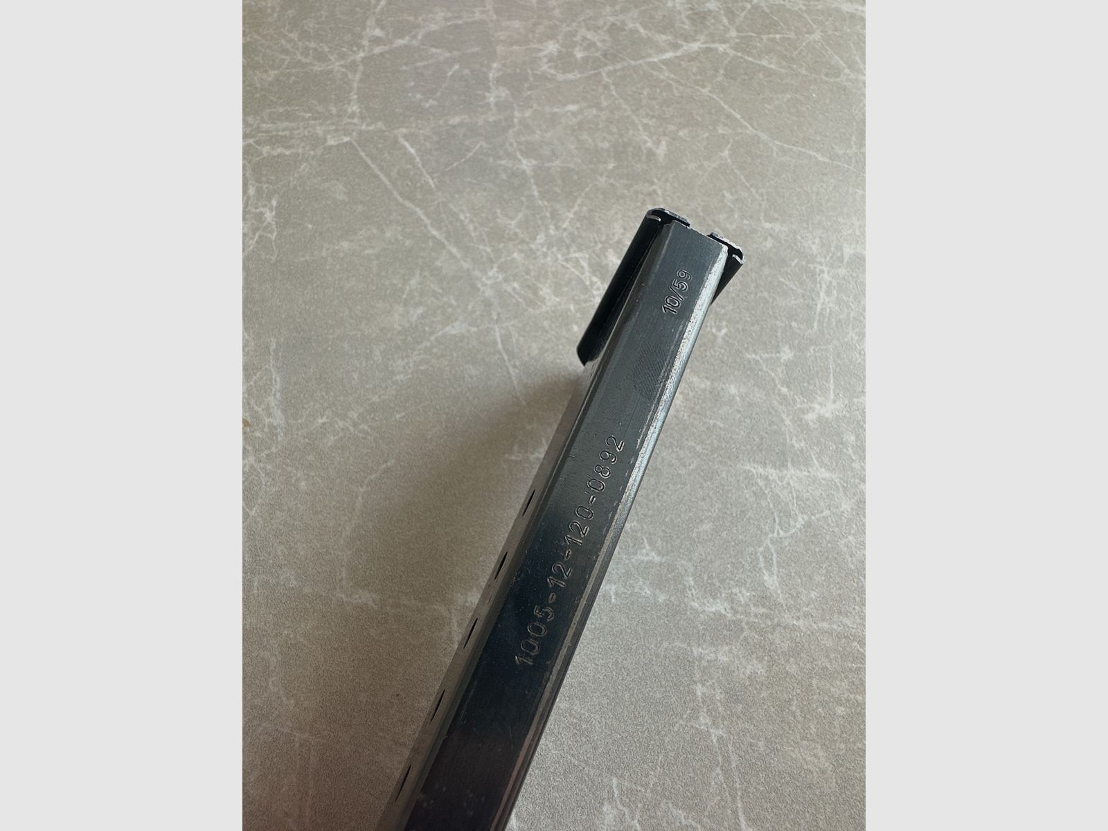 Originele Walther P38 9mm magazijn met bevoorradingsnummer BW