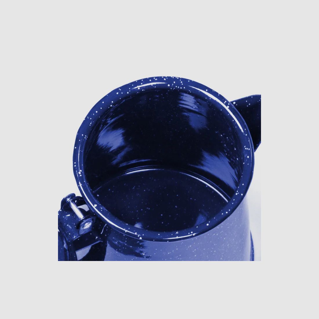 Emaille Kaffeekanne 1,2 L Blau