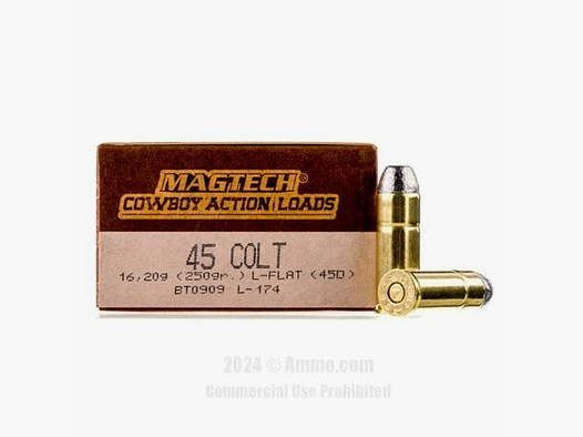 Magtech Magtech .45 Colt 250 grs L-Flat ( #45D )