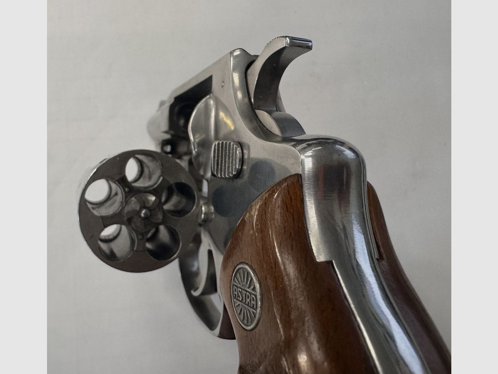 Revolver Astra CUB .38 SPL – Inox/Nickel – Gebraucht, Bild 3 von 3