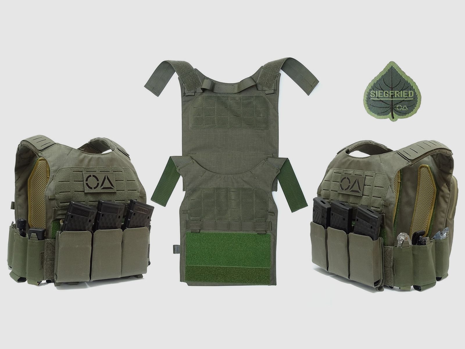 OA Plate Carrier System SIEGFRIED – Base System – Chest and Back Part, image 1 of 11