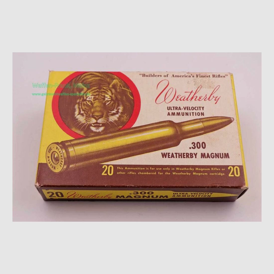 Weatherby - USA Büchsenpatronen .300WBY.Mag