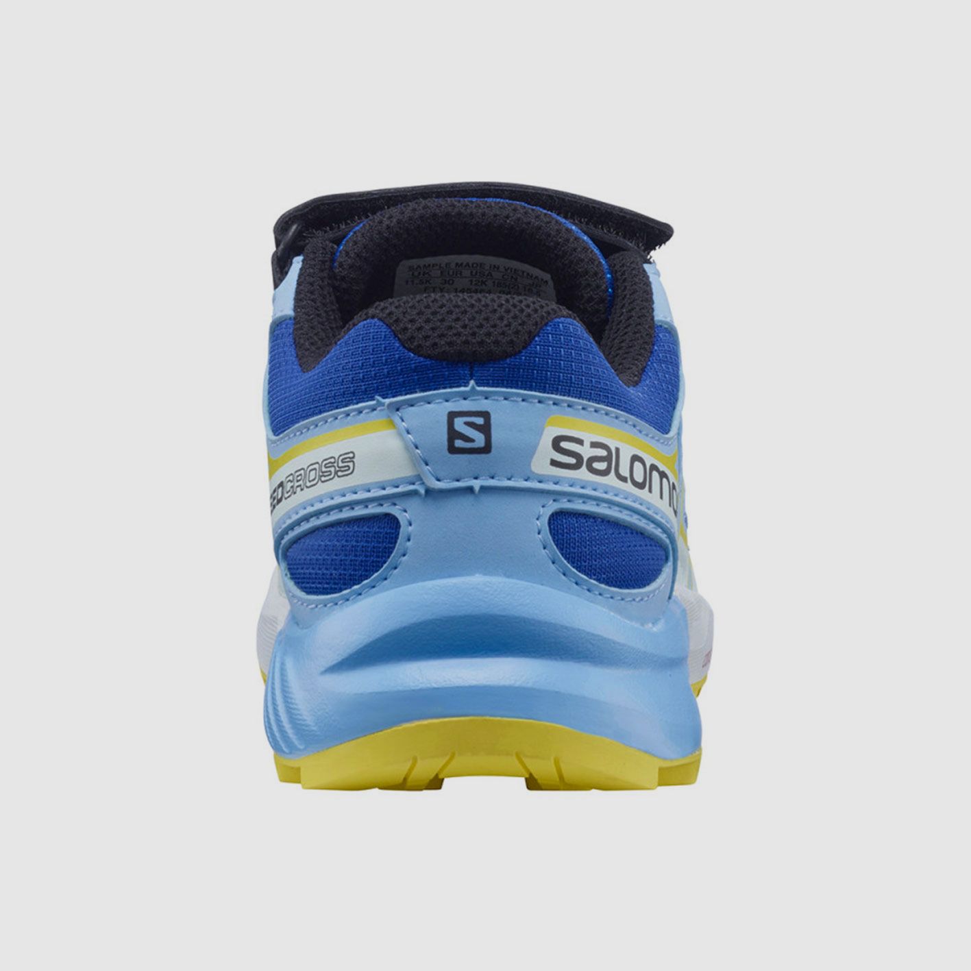 SALOMON – KIDS – BUNGEE K Turkish Sea/Little Boy Blue/Lemon Zest, image 3 of 5