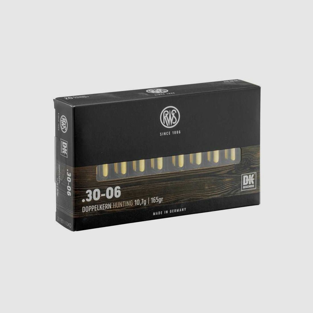RWS 30-06 Springfield Spitzgeschoss KS 165 gr / 10,7 g - 165 gr / 10,7 g, Bild 8 von 10