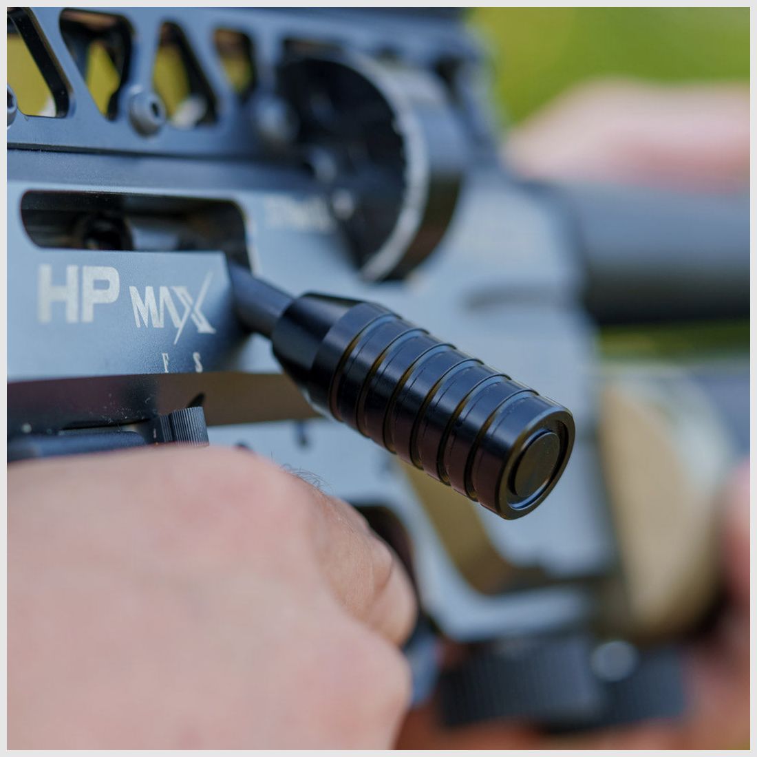 Repitier Lever | XXL | Repitierhebel | HP MAX 1 | HP MAX 2 | CNC ALU | schwarz eloxiert
