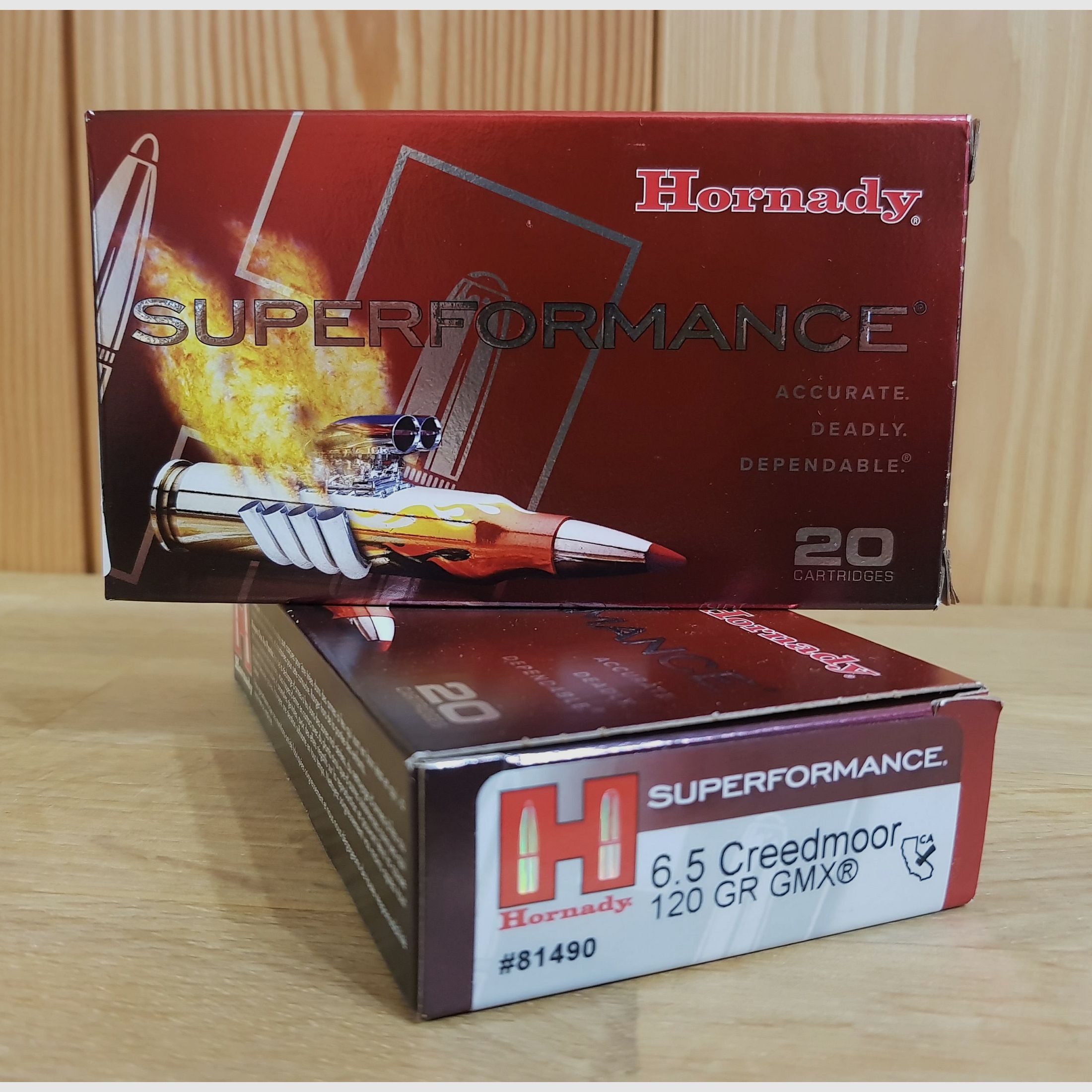 HORNADY MUNITION KAL. 6.5 CREEDMOOR 120 GR.