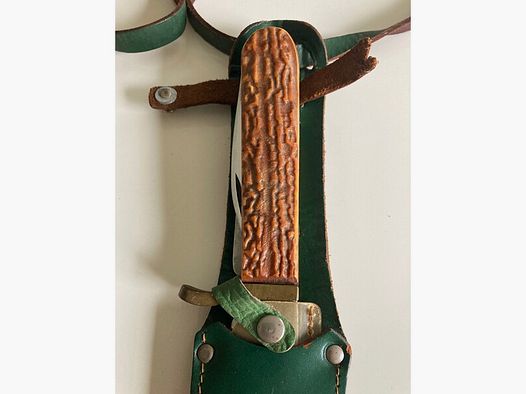 Fahrtenmesser inkl. Multitool mit Horngriff