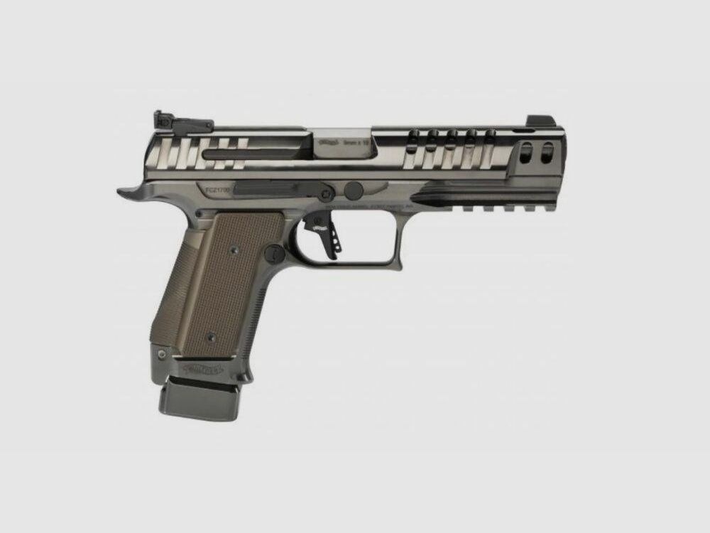 Walther Pistole Q5 Match Steel Frame Black Diamond