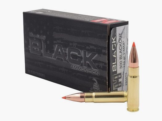 Hornady V-Max Black 7,1g/110grs per .300 AAC Blackout