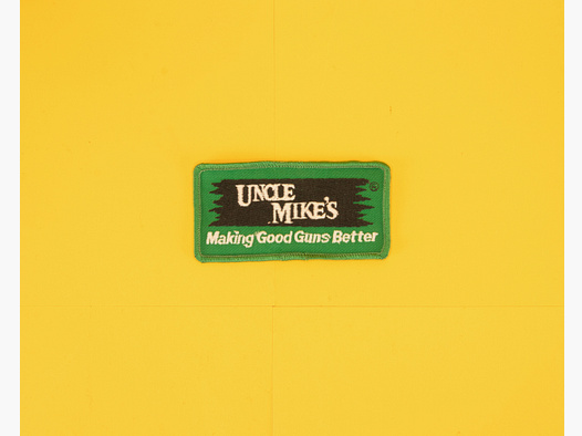 Original Vintage Aufnäher / Patch von Uncle Mikes  ( Making Good Gun Better )