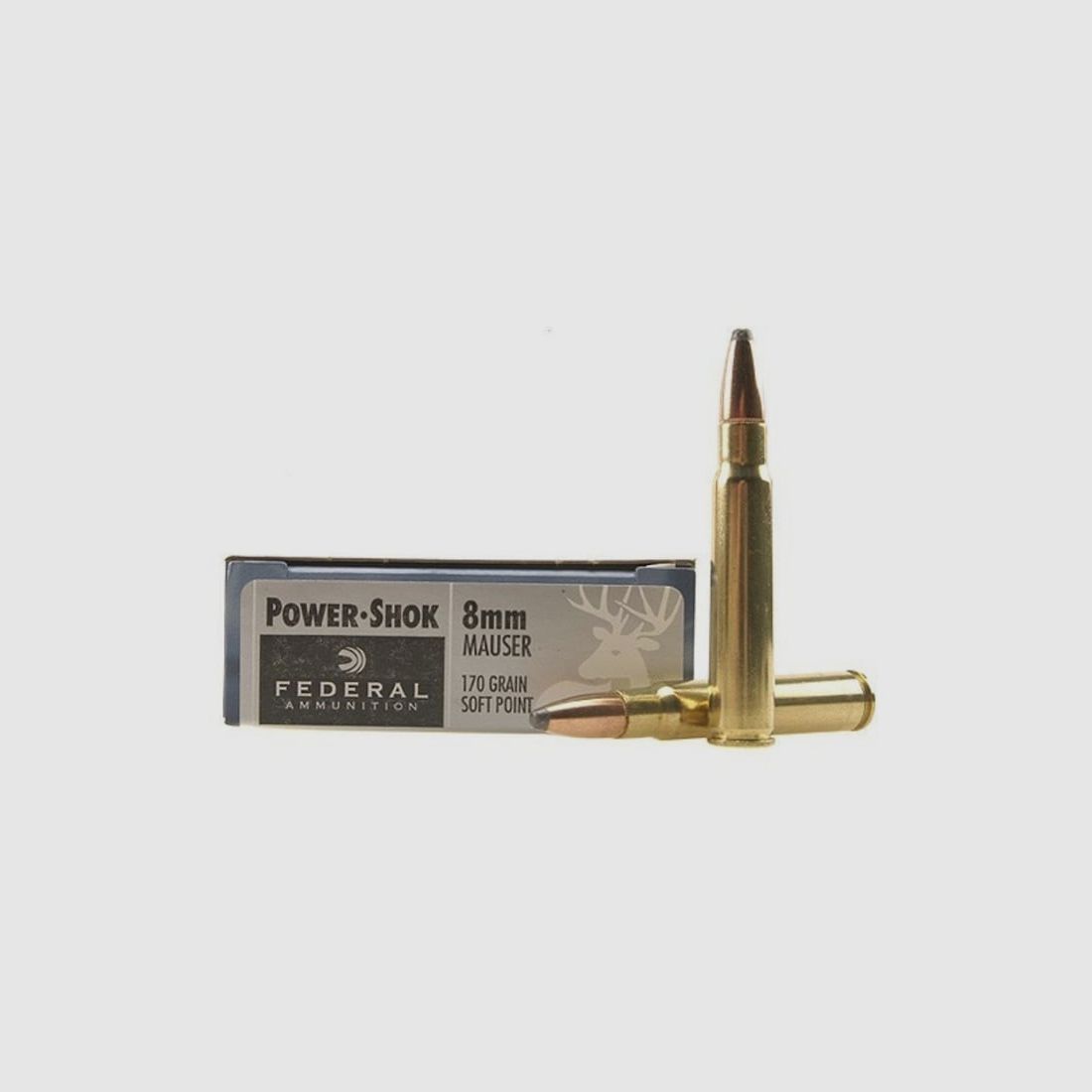 Federal Power-Shok 8mm Mauser 170GR JSP 20 Patronen