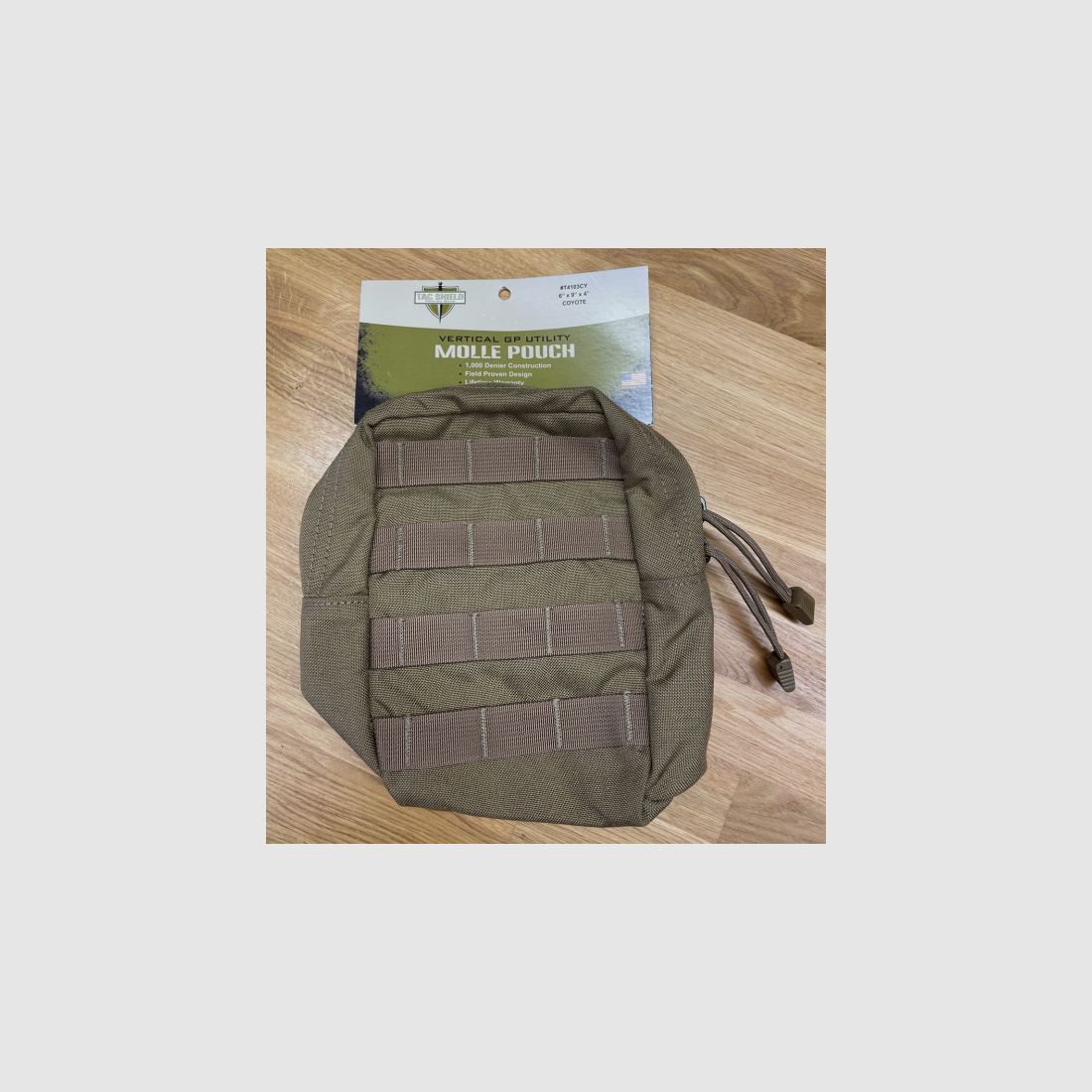 TacShield USA Molle Tasche in coyote passend für AR15 Zubehör