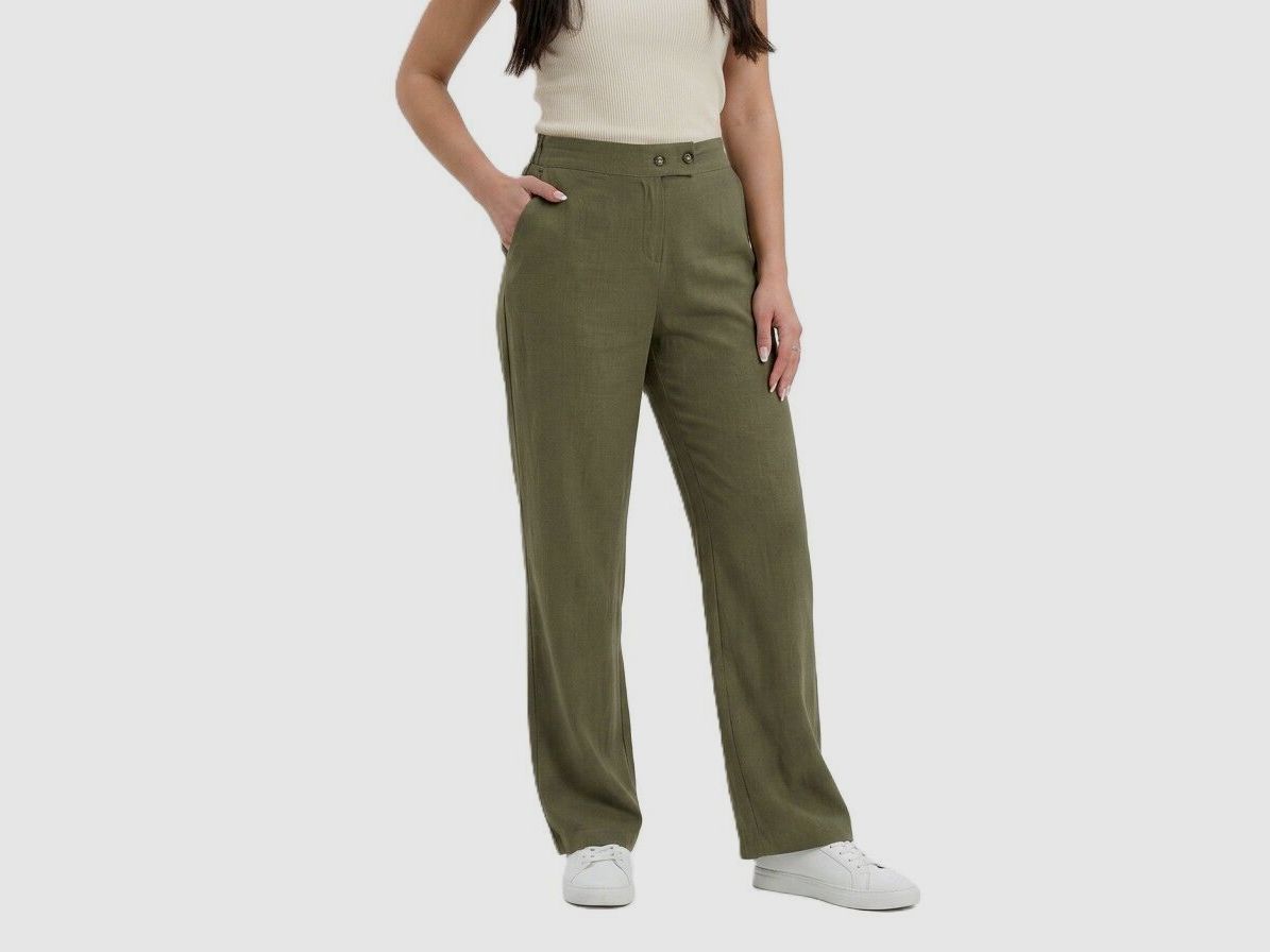 Pantalones de lino para mujer TAURUS, imagen 14 de 60