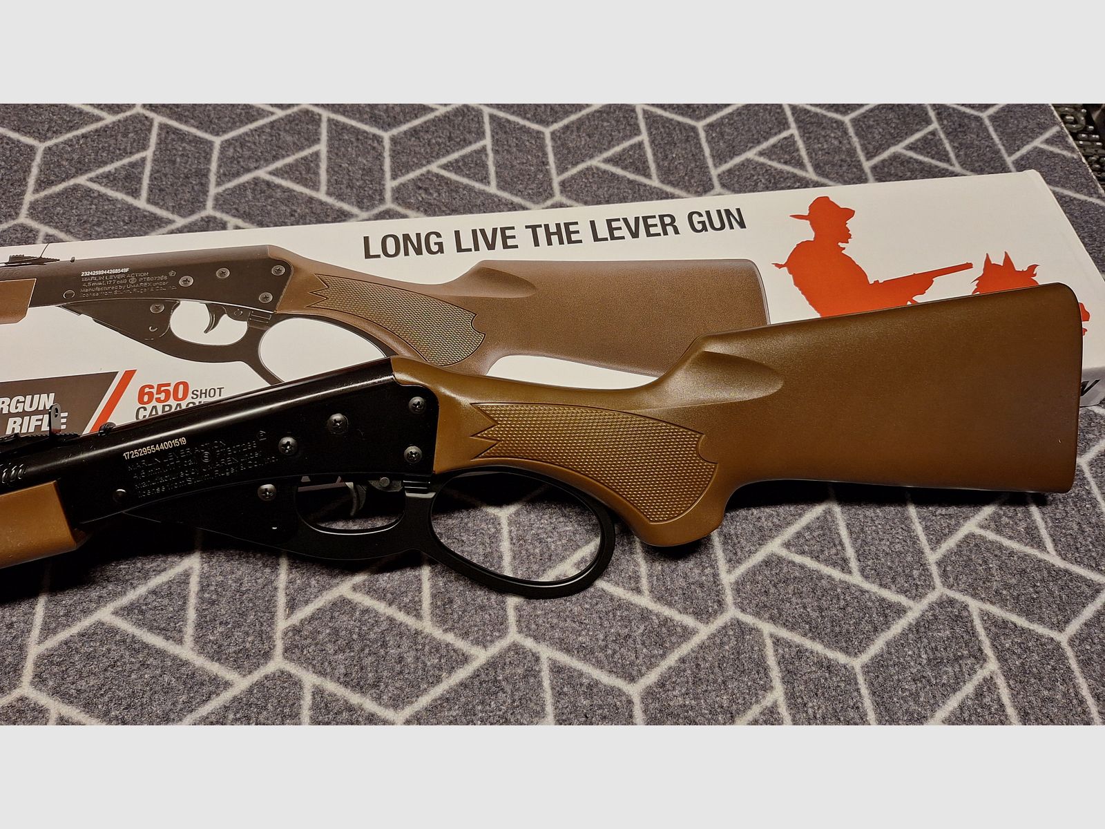 Marlin Lever Action BB Rifle - Unterhebelspanner Luftgewehr 4,5 mm BB