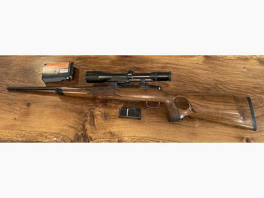 Sauer 80 Lochschaft Zeiss Diavari ZM 2,5-10x48 T* neuer Schaft Sonderanfertigung