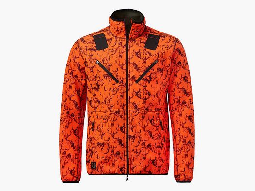 Chevalier Wendejacke Mist Windblocker High Vis Orange Deer