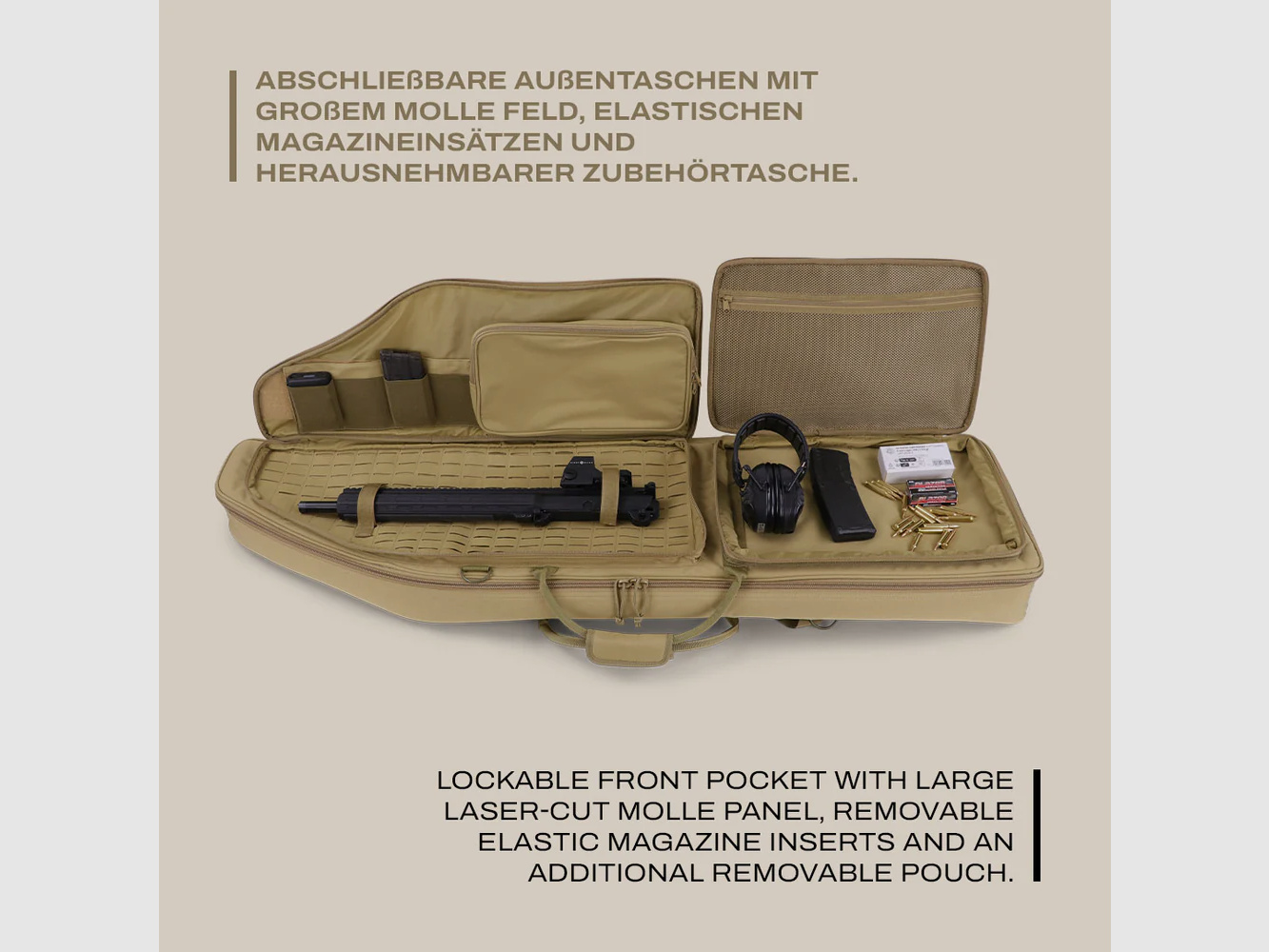 Winter Guncases Bolsa para Rifle 130 cm