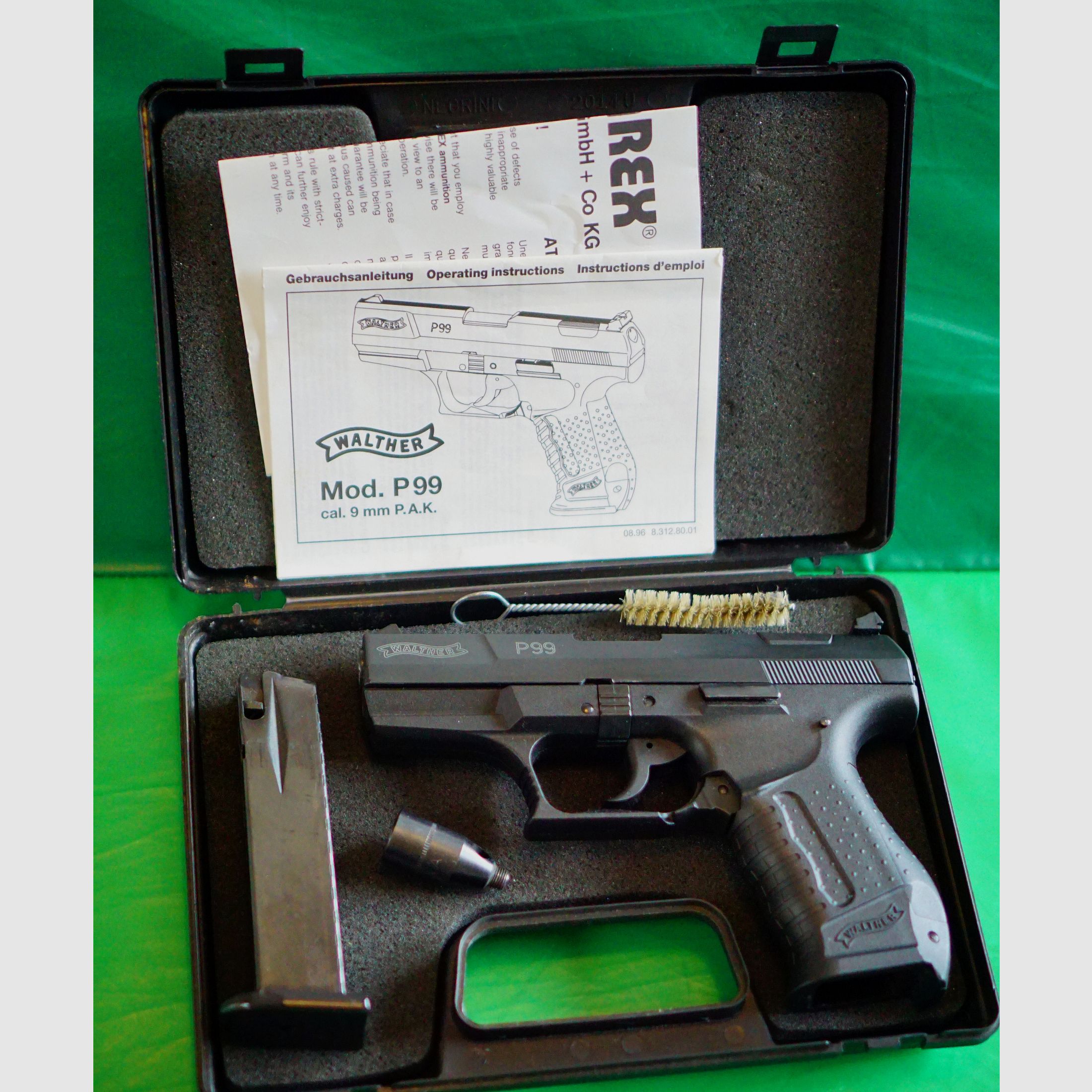 Walther P99 Schreckschuss Pistole 9mm P.A.K. (PTB 637)