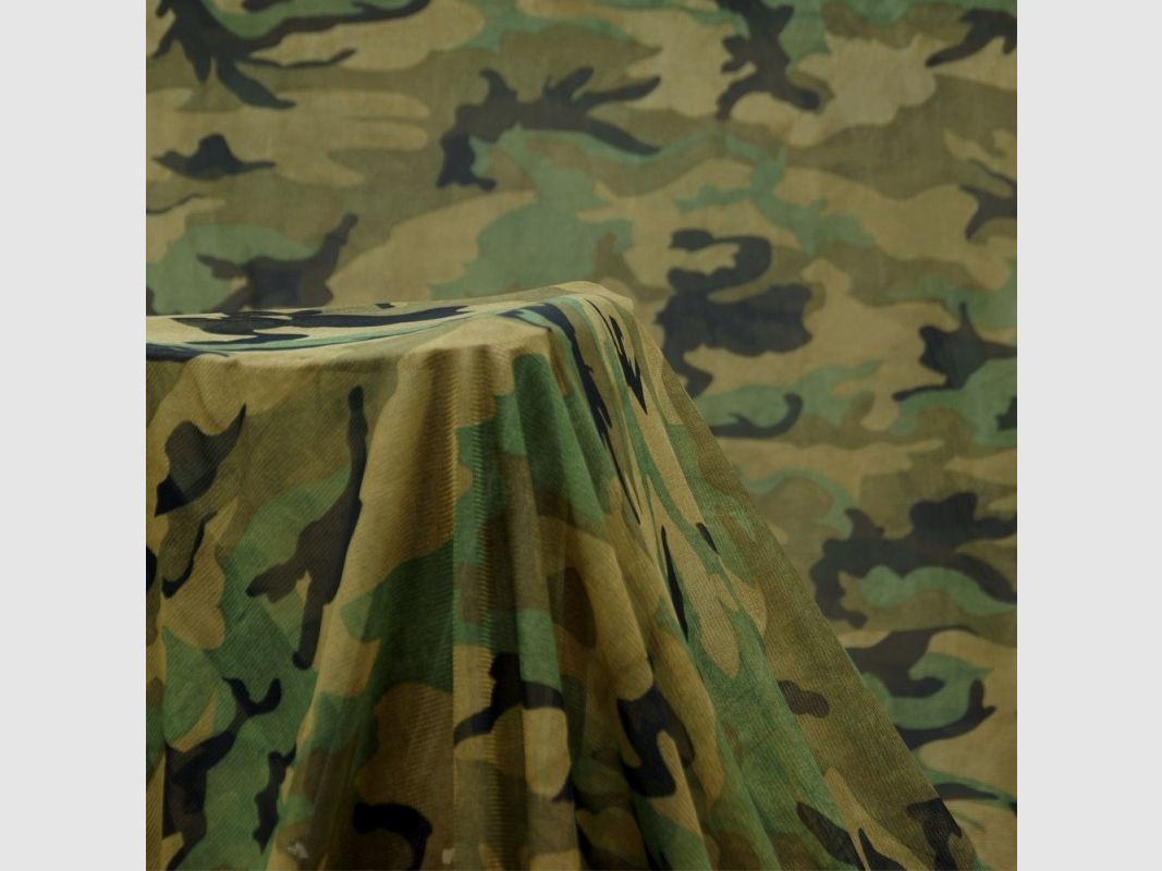 Arcea-Tuch Olivgrün Camouflage, Bild 3 von 3