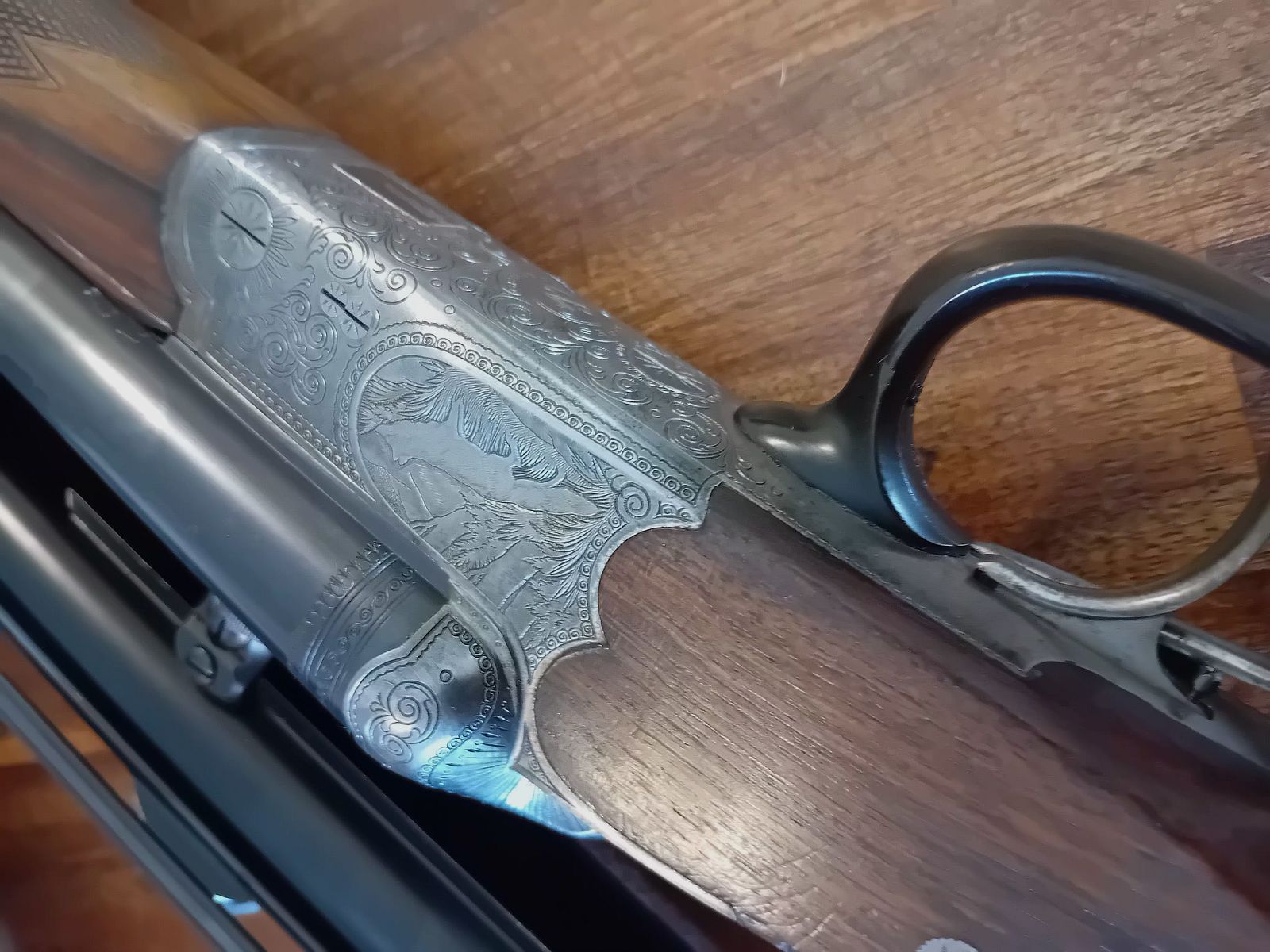 Sauer und Sohn Drilling/ Beretta S 687 Bockflinte 