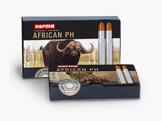 Norma .375 H&H FLANGED Mag. 350 gr African PH