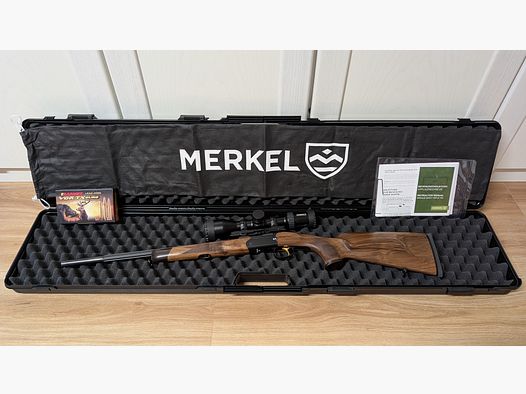 Merkel K5 Extreme z Steiner Ranger 4S 4-16x44, kaliber .30-06 Spring., nowy