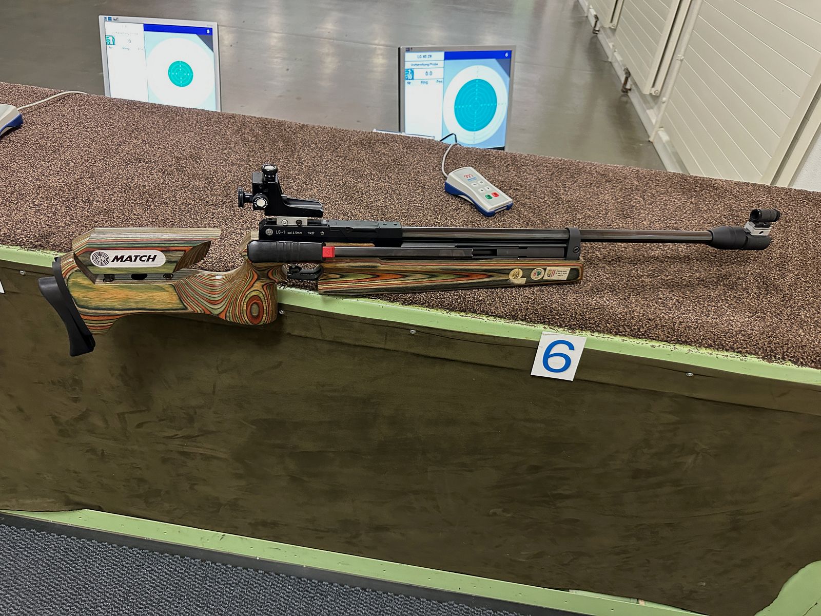 Air rifle Steyr LG 1