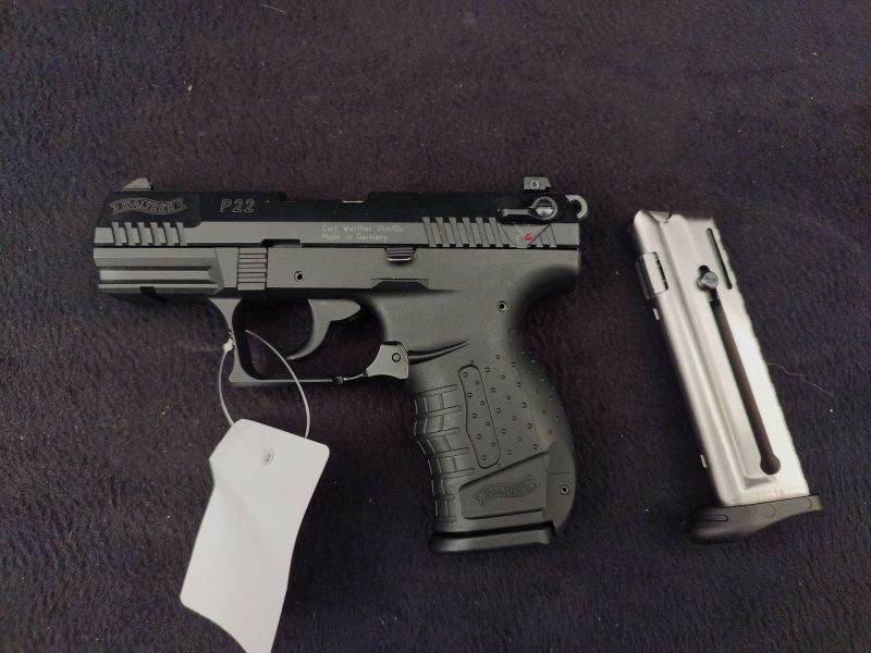 Pistole Walther Kal: 22 lang Mod P22