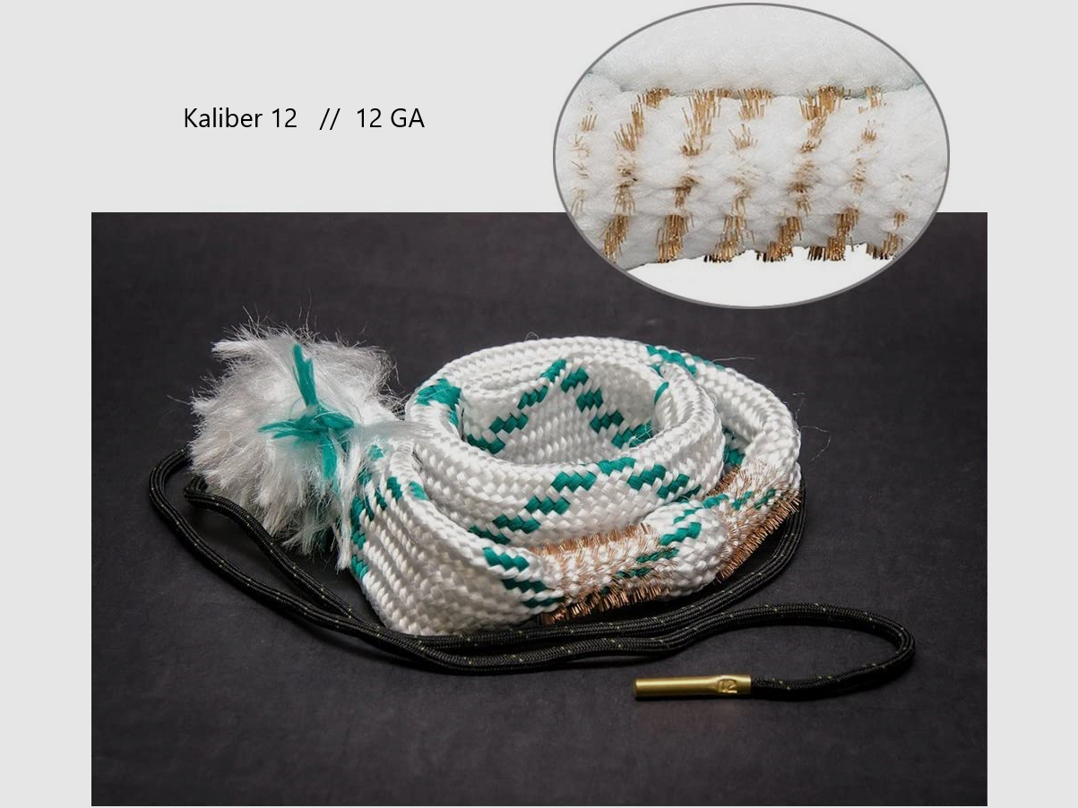 Weapon cleaning Boresnake barrel cleaner cleaning cord cleaning rope of various calibers, image 8 of 8