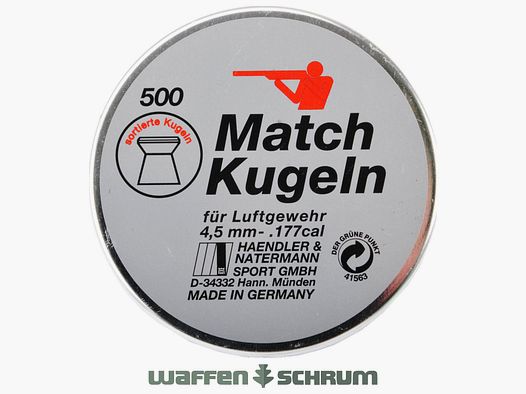 Haendler & Natermann Diabolo Match 4,50mm glatt