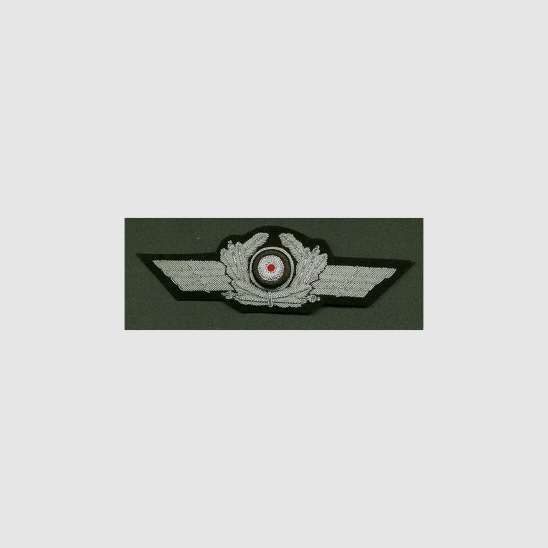 Mützen-Schwinge für Offiziers-Schirmmütze Luftwaffe Repro !!!