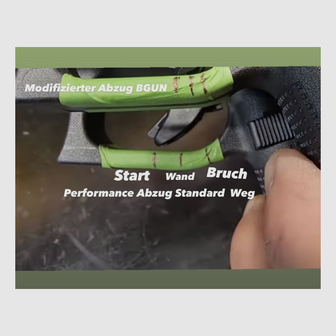 Glock Performance Abzug mit einstellbarem Abzug (Gen1bis5)