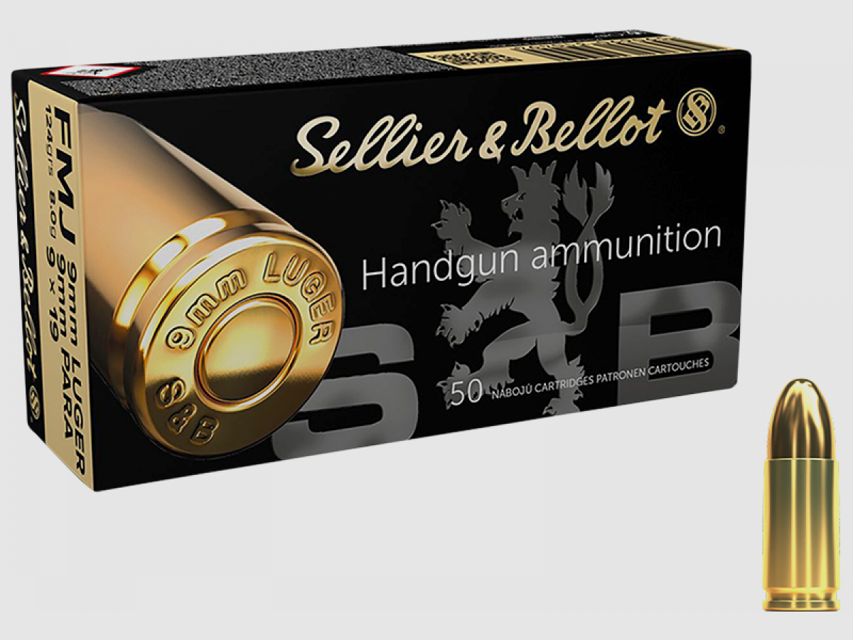 9×19 FMJ 8g / 124gr