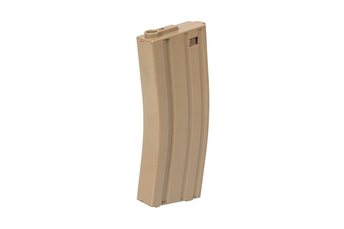 Magazynek ASG mid-cap na 140 kulek do M4/M16 - tan, zdjęcie 7 z 12