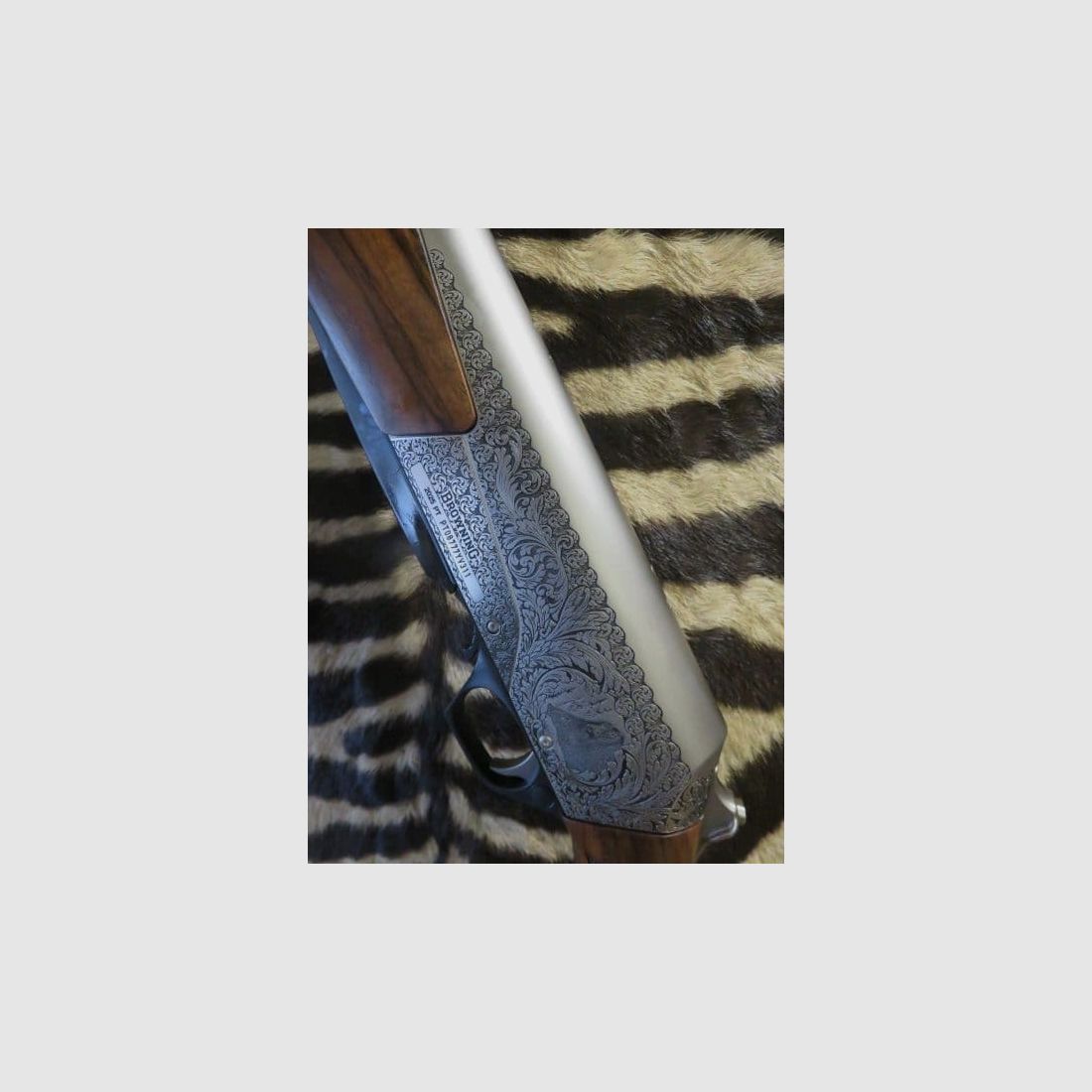 Carabine semi-auto BROWNING Bar 4X Platinium Pistol Wood Hight Grade Bronze cal.30-06 canon 53 cm, image 7 sur 11