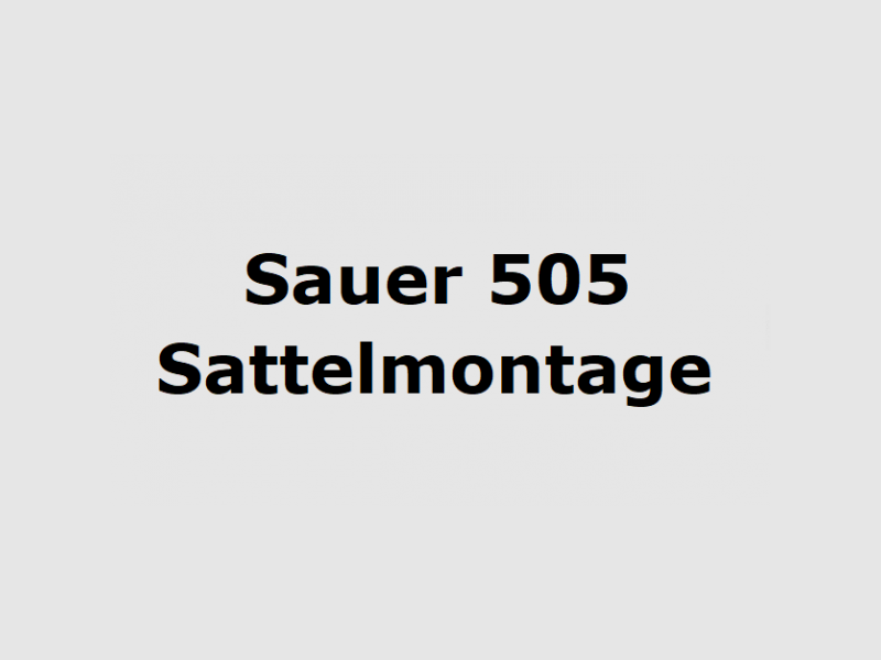 Sour saddle mounting for 505, image 1 of 2