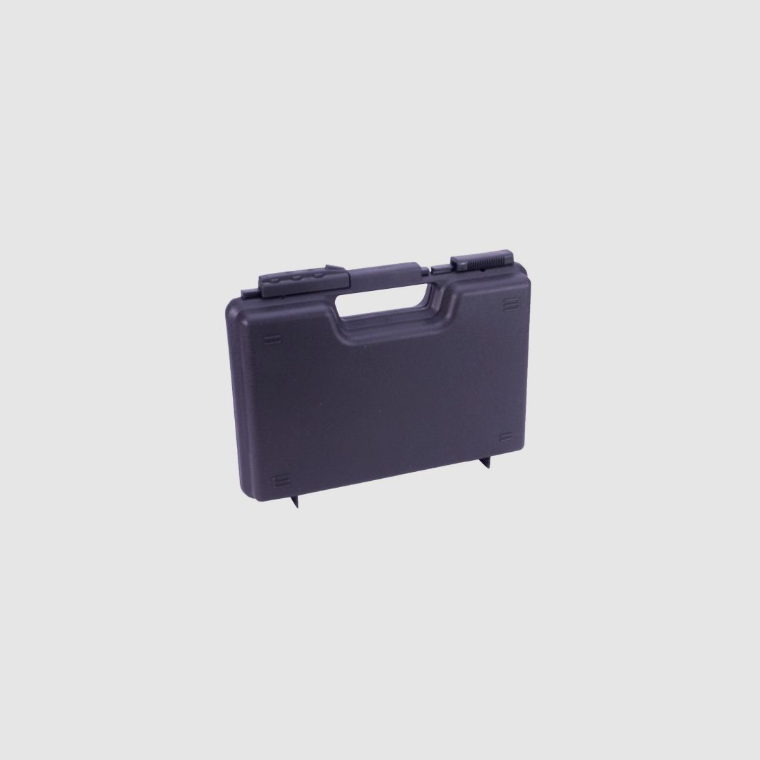 FRITZMANN kunststof pistoolkoffer voor 1 wapen 30x19x7 cm met slot, afbeelding 1 van 3