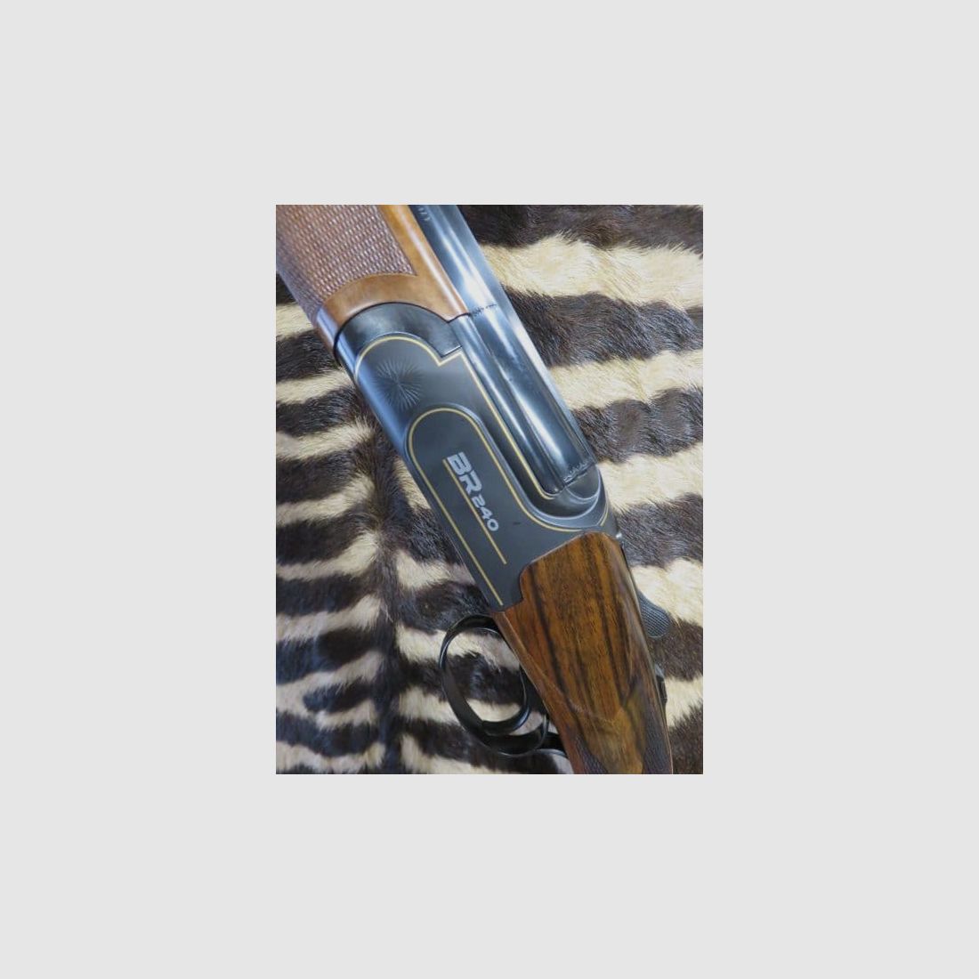 NEUHEIT RIZZINI Flinte Parcours BR240 Kal.20/76 Läufe 76 cm 5 Chokes – verstellbare Backe – Tasche, Bild 7 von 12