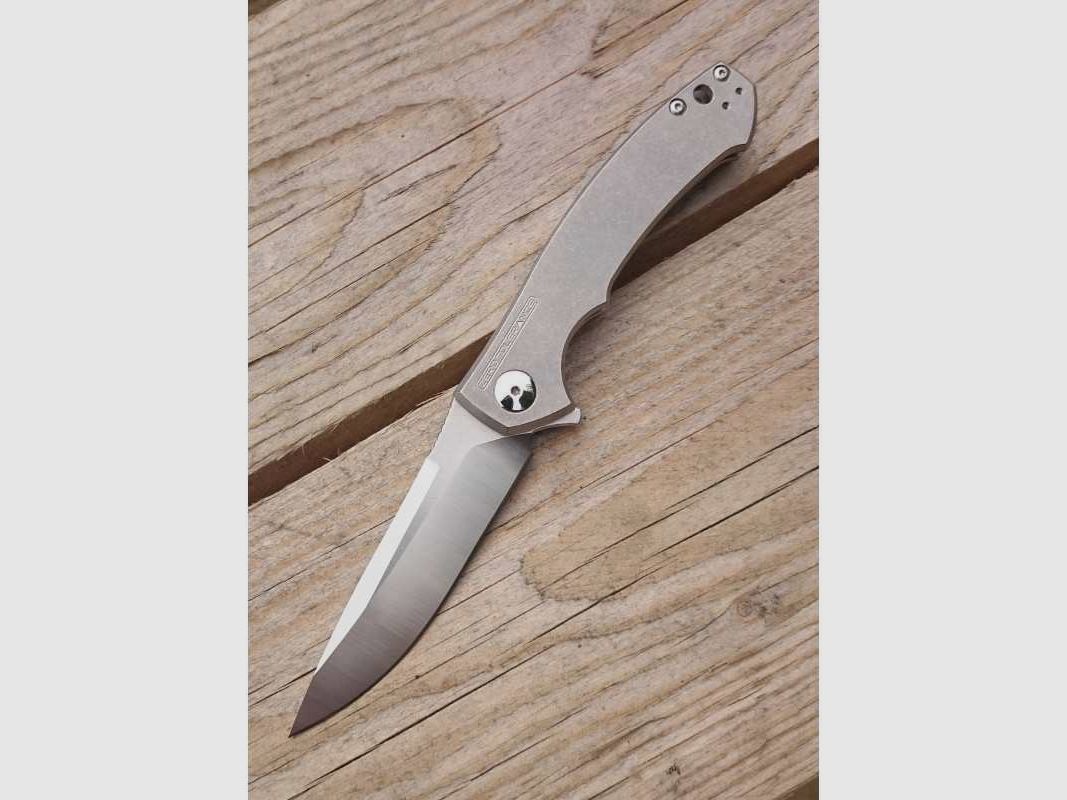 Zero Tolerance 0450 Sinkevich Taschenmesser mit Titan-Griff CPM-S-35VN