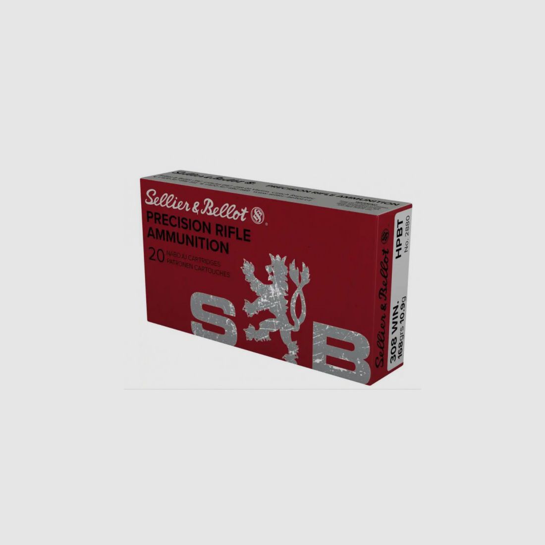 SELLIER & BELLOT 308WIN - 168 GRS. - HPBT - 20 PATRONEN