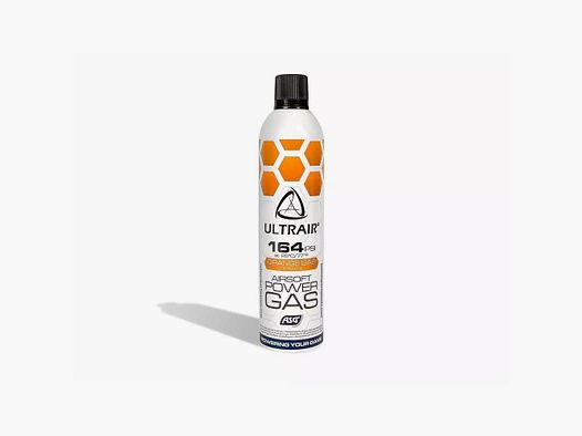 Butelka gazu ASG Ultrair Pomarańczowa 164Psi 570 ml - Średnia moc - Niezawodne doładowanie do Airsoft i Outdoor