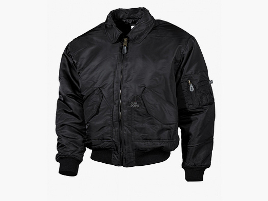 US CWU Pilotenjacke, schwarz - Gre: L